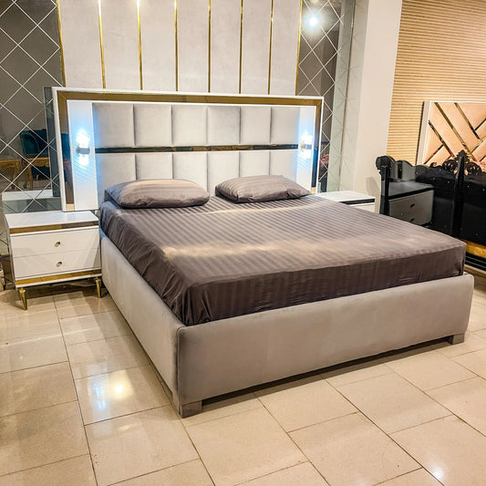 Brass X-3 Bed